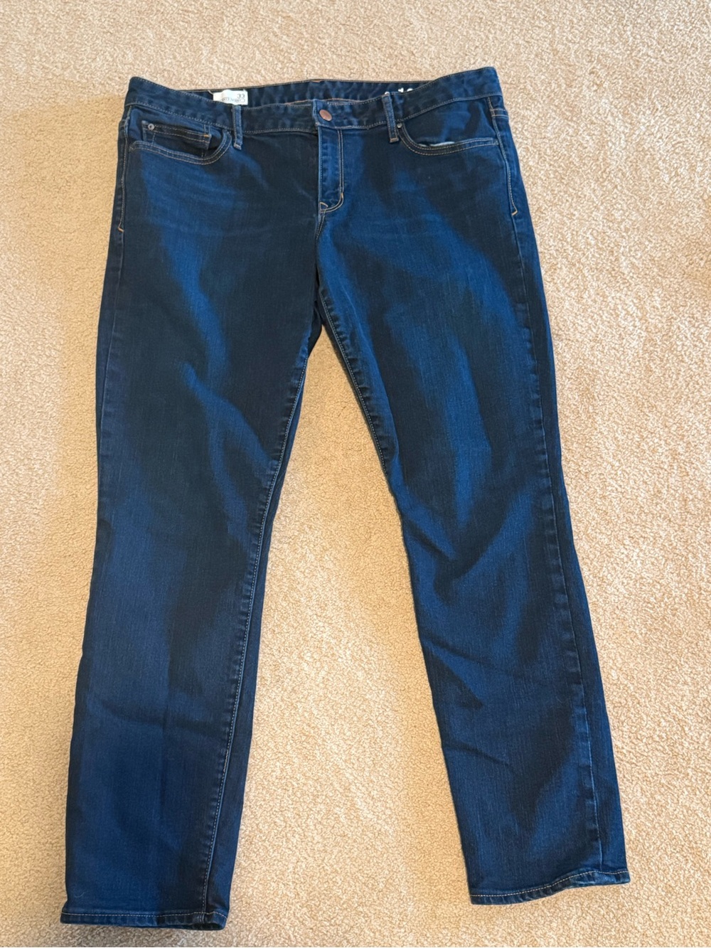 Gap 1969 Always Skinny Dark Wash Jeans Women’s Size 33